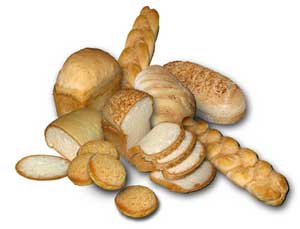 gluten free bread collage