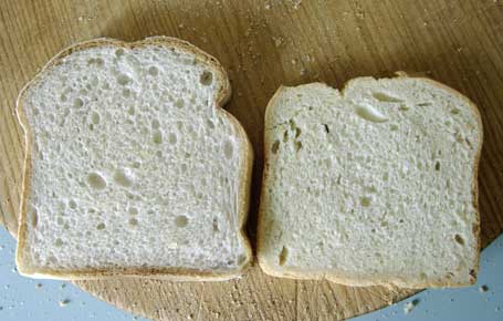 compare breads small
