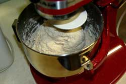 dough mixer mixing